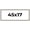 Hans, variant on 45x17 Frame Grey Solid Wood Picture Frame Width 1 Inches | Interior Frame Depth 0.5 Inches |