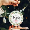 thumbnail image 2 of Doctor's First Year Ornament for Christmas Holiday 2025, First Christmas As Doctor Ornament, Custom New Job Ornament Gift for Doctor Physician with Name Year Doctor Xmas Ceramic Ornament bNo55B, 2 of 6