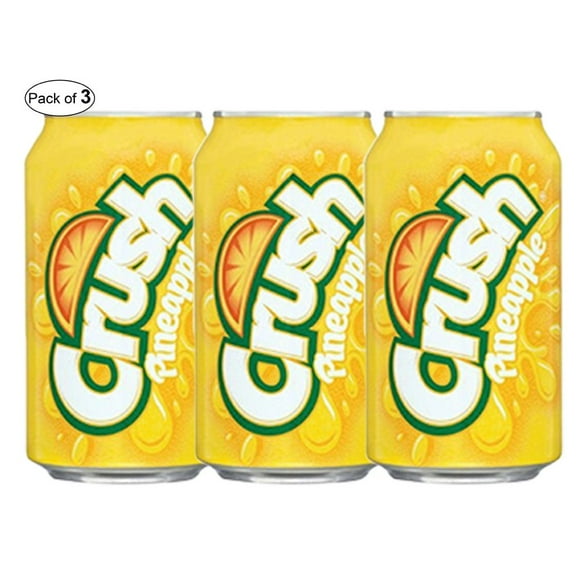 Crush Soda Ananas (Lot de 3)