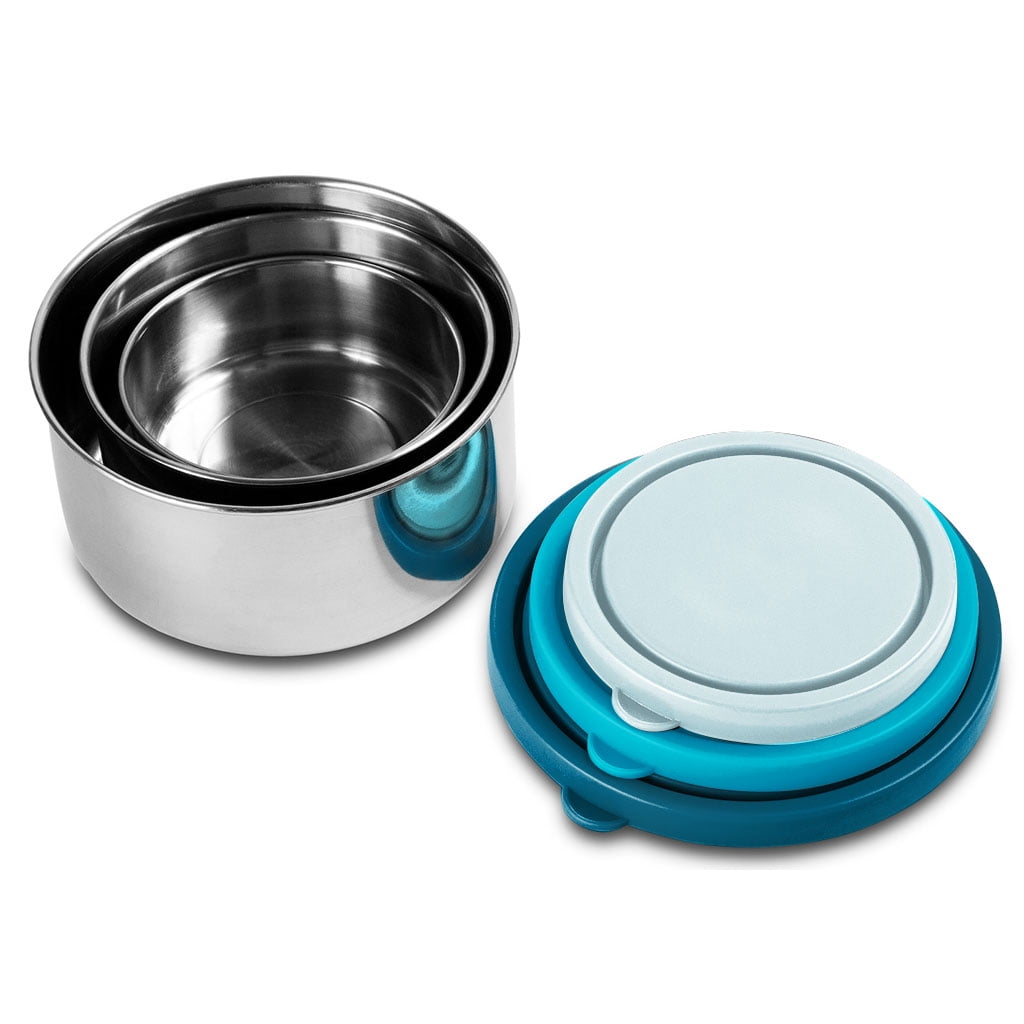 MIRA Stainless Steel Lunch Box Food Storage Containers BPA Free, EcoFriendly & Reusable Snack