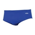 thumbnail image 2 of Dolfin Solid Racer Men's Brief Swimsuit in Red Size 36, 2 of 4