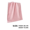 thumbnail image 3 of Hyknon Soft Cotton Hand Towels, Super Absorbent Lint-Free Face Towels, Lightweight Quick Dry Bath Towels, Reversible Washcloths for Bathroom Kitchen Beach Gym Spa, Red, 13x29", 3 of 7
