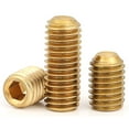 thumbnail image 4 of (10pcs) Copper Hexagon Socket Set Screws, M10x10mm, 4 of 5