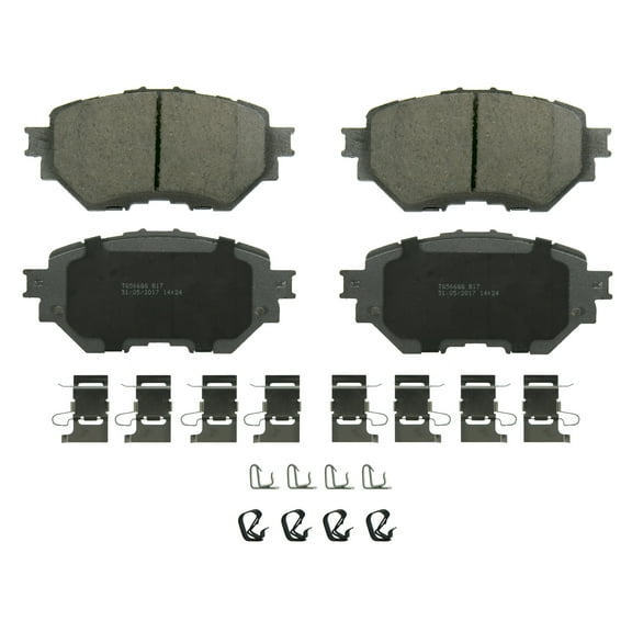 Wagner ThermoQuiet QC1759 Ceramic Disc Brake Pad Set Fits select: 2014-2017 MAZDA 3
