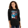 thumbnail image 3 of Street Fighter Chun Li Born Fly Long Sleeve TShirt Men Women Brisco Brands S, 3 of 6