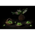 thumbnail image 3 of Jacobs, Lydia 18x13 Black Modern Framed Museum Art Print Titled - Still Life With Brussel Sprouts, 3 of 5