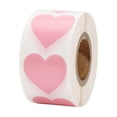 thumbnail image 2 of Pegatinas de corazón para el día de San Valentín, 500 pegatinas de corazón, etiquetas de corazón para niños, sobres, álbumes de recortes, tarjetas, , No impermeable, 2 of 8