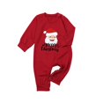 thumbnail image 3 of Christmas Family Matching Baby Santa Print  Neck Long Sleeve T Shirt, 3 of 5