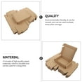thumbnail image 3 of OUNONA 20pcs Brown Postage Boxes for Packing Envelopes and Clothes Easily, 3 of 5