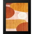 thumbnail image 2 of Mullan, Michael 15x18 Black Modern Framed Museum Art Print Titled - Costa Del Sol I Pink, 2 of 5