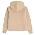thumbnail image 3 of YOUYEDIAN Zip Up Hoodies for Girls Fall Winter Casual Hooded Jackets Oversized Lightweight Coats with Pockets, 3 of 3