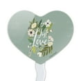 thumbnail image 2 of Just Love Wedding Engagement Flowers Heart Love Cupcake Picks Toppers Decoration Set of 6, 2 of 7