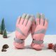thumbnail image 1 of Guantes cálidos de esquí de invierno para hombres y mujeres, para exteriores, para montar en pareja, con pantalla táctil, forro polar, resistentes al frío y al viento, 1 of 6