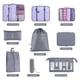 thumbnail image 2 of Cubos de Embalaje para Maleta, 9 PCS Cubos de Embalaje de Viaje Bolsas Organizadoras de Maletas Ligeras Set Organizadores de Embalaje de Equipaje, 2 of 5