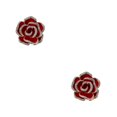 thumbnail image 4 of Broche Decorativo Qarigey Mujer Camelia Estilo Romántico Rojo 2Conjunto, 4 of 6