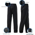 thumbnail image 3 of Rain Suits for Men Waterproof Heavy Duty Rain Gear with Rain Jacket & Pants, Durable Workwear for Fishing Camping Hiking(Black,XL), 3 of 6
