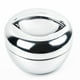 thumbnail image 2 of Double Layer Round Food Storage Container Stainless Steel 0 8L Capacity, 2 of 11