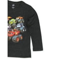 thumbnail image 4 of Blaze and The Monster Machines Toddler Long Sleeve T-Shirt Tee 3T, Gray, 4 of 7