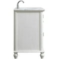 thumbnail image 6 of Elegant Decor Rhodes 42" Single Marble Top Bathroom Vanity in Antique White, 6 of 16