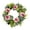 Purple, variant on FXMLRLK 13.77 Inch Spring Peony Wreaths for Front Door, Summer Wreath with Peony Floral, Spring Front Door Decor with Party Arrangement Decoration, White
