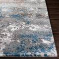 thumbnail image 4 of BoutiqueRugs Bramley Contemporary Area Rug - Gray, LightSlate, Blue - 18" x 18" Sample, 4 of 6