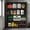 Black+Metal Board+Pegboard, variant on Xiweot 3-Tier Heavy Duty Metal Storage Shelving,990lbs Capacity Adjustable Industrial Metal Shelving Unit,Freestanding Storage Rack for Garages,Kitchen,Pantry,48"W x 18"D x 39"H