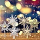thumbnail image 3 of Christmas Tree Sparkling Stars Christmas Tree Snowflake Ornaments Home, 3 of 4