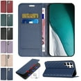 thumbnail image 1 of For Samsung Galaxy S23 Ultra/S23+/S23 Case Cover, Shockproof Luxury Leather Magnetic Flip Stand Wallet Slim Cover, 1 of 5