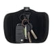 thumbnail image 2 of Porta llaves silencioso Estuche Negro Silencioso Para Llaves Funda Con Cierre De Gancho Y Lazo Negro 20 × 15.5cm, 2 of 8