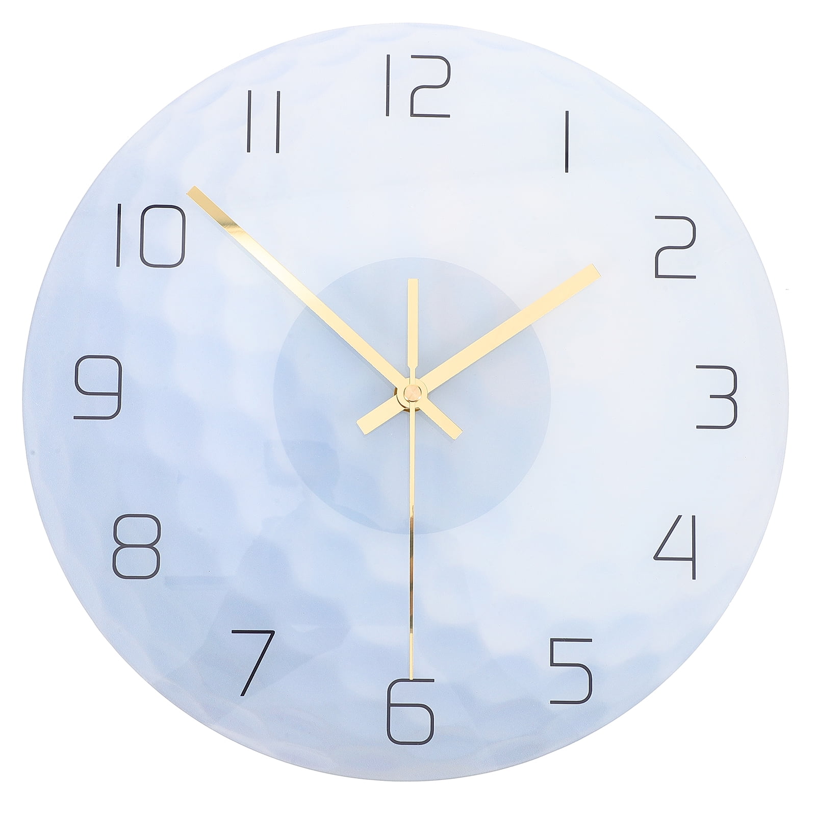 TAILTOSS Golf Ball Design Wall Clock, Multi-Color, Quiet Operation, Great for Bedrooms and Living Rooms