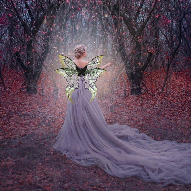 fantasy fairy dress up The ultimate fall fairy gown has been completed! #gown #fantasy #weddingdress #upcycling #thriftflip #autumn #fallfashion #ohiophotographer #diy #fairycore #vintage #vintagedress