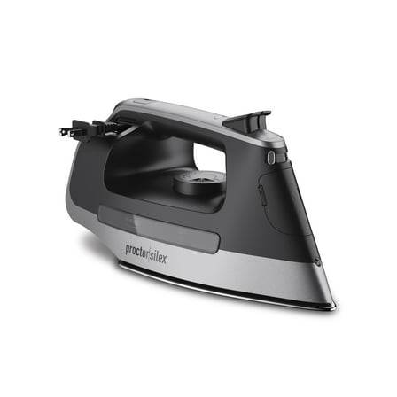 Proctor Silex Clothing Iron, Steam Iron for Clothes with Stainless Steel Soleplate & Retractable Cord