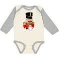 thumbnail image 3 of Inktastic Christmas Nutcracker in Red Boys or Girls Long Sleeve Baby Bodysuit, 3 of 5