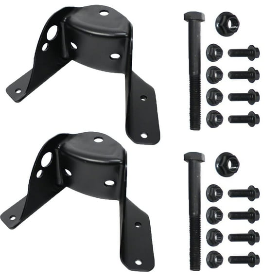 BST BSSP 2 PCS Rear Leaf Spring Forward Mounting Bracket Compatible with 1988-1999 Chevrolet GMC C1500 C2500 15529429
