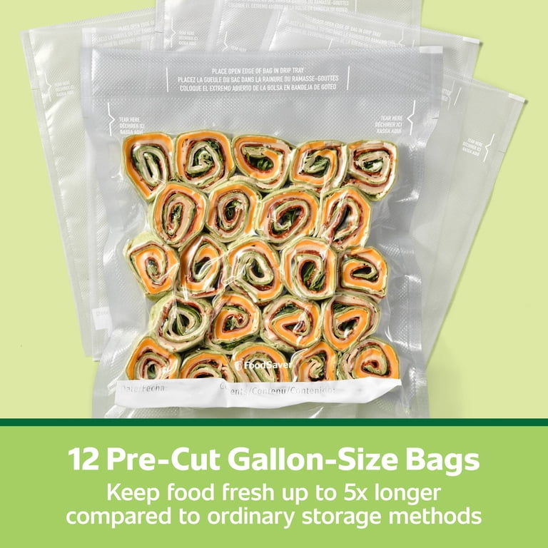 FoodSaver Gallon Vacuum Sealer Bags (11