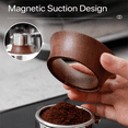 thumbnail image 2 of NEW 58mm Walnut Wood Espresso Dosing Cup - Coffee Brewing Funnel & Portafilter Ring Accessories, 2 of 4