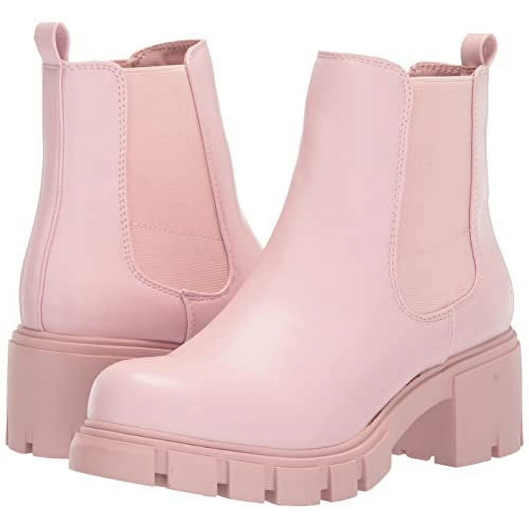 Madden Girl Women's Tessa Chelsea Boot, Pink Paris, 7