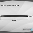 thumbnail image 4 of CROSSDESIGN  Rocker Panel Cover Kit Fit for  Ford Ranger Extended Cab 1993-2011, 4 of 12