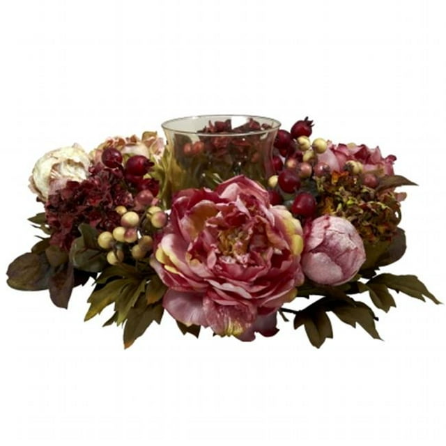 Candélabre d'Hortensia Pivoine