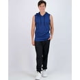 thumbnail image 5 of Real Essentials 3 Pack: Mens Dry-Fit Active Hooded Tank Top - Workout Sleeveless Hoodie Drawstring (Available in Big & Tall), 5 of 7