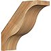 thumbnail image 3 of Ekena Millwork BRC06X16X16FST00RWR 6"W x 16"D x 16"H Funston Rough Sawn Knee Brace, Western Red Cedar, 3 of 4