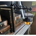 thumbnail image 4 of Library Lantern Bookshelf Lighting, Vintage Wooden Bookcase Lamp with Warm LED Glow, Reading Nook Decor for Home Office Desk, 4 of 6