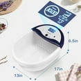 thumbnail image 5 of Ionic Foot Bath Detox Machine, Ion Detox Foot Bath Cleanse, LED Display Spa with Heated Belt, Wrist Strap, Arrays, Liners (Portable Handbag), 5 of 9