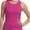 Hotpink, variant on Womens Sleeveless Crew Neck Tank Tops Fashion Summer Casual Basic Slim Fit Racerback Top Shirt Blouses