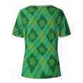 thumbnail image 5 of Camiseta de manga corta con estampado de día de San Patricio para mujer Fridja bn1120, 5 of 5