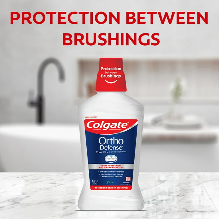 Colgate Ortho Defense Fluoride Mouthwash, 16.9 fl oz photo 2