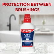 Colgate Ortho Defense Phos-Flur Fluoride Mouthwash, Alcohol Free, Mint, 16.9 fl oz