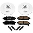 thumbnail image 2 of PowerStop Front Geomet Coated Brake Rotor and Pad Kit Fits: BUICK CHEVROLET OLDSMOBILE PONTIAC Select Models CRK3018, 2 of 4