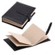 thumbnail image 4 of Yuarrent Pendiente Collar Almacenamiento Libro Pendientes portátil Titular Organizador Bolsa de exhibición de joyería Suministro de embalaje Almacenamiento y organización del hogar Negro, 4 of 6