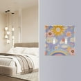 thumbnail image 4 of Yayeee Toggle Light Switch Wall Plate 2-Gang 4.56"x4.48" Decorative Outlet Cover, Purple Clouds, 4 of 7